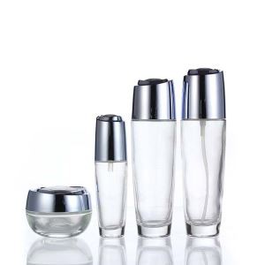 Skleněná kosmetická láhev nového typu